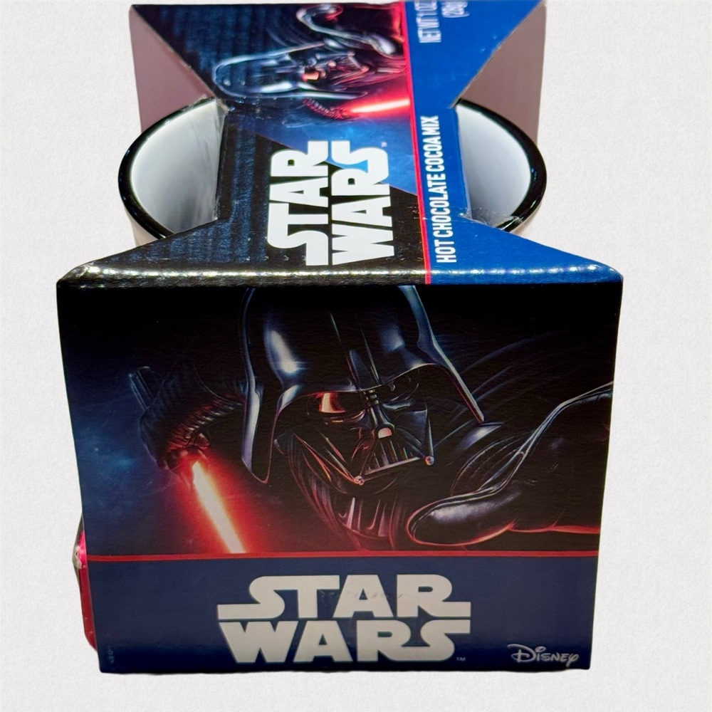 Star Wars Coffee Mug with Hot Chocolate Cocoa Mix - NEW IN BOX - Picture 3 of 5